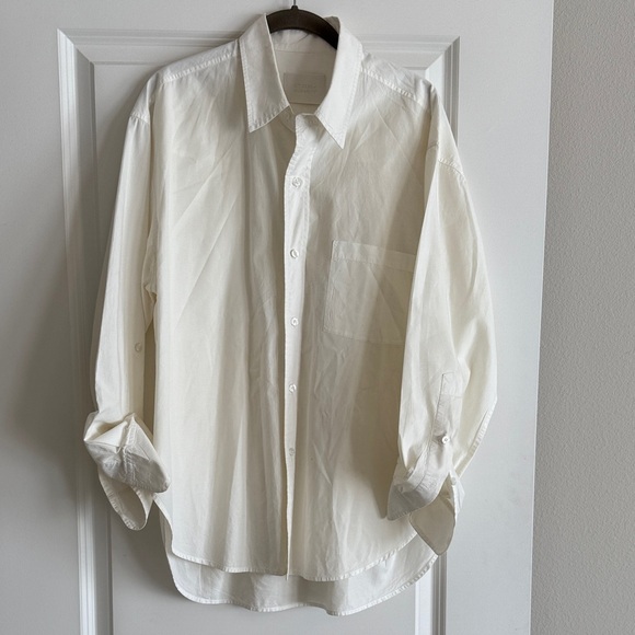 Citizens Of Humanity Tops - Citizens Of Humanity Cream Button Down Shirt